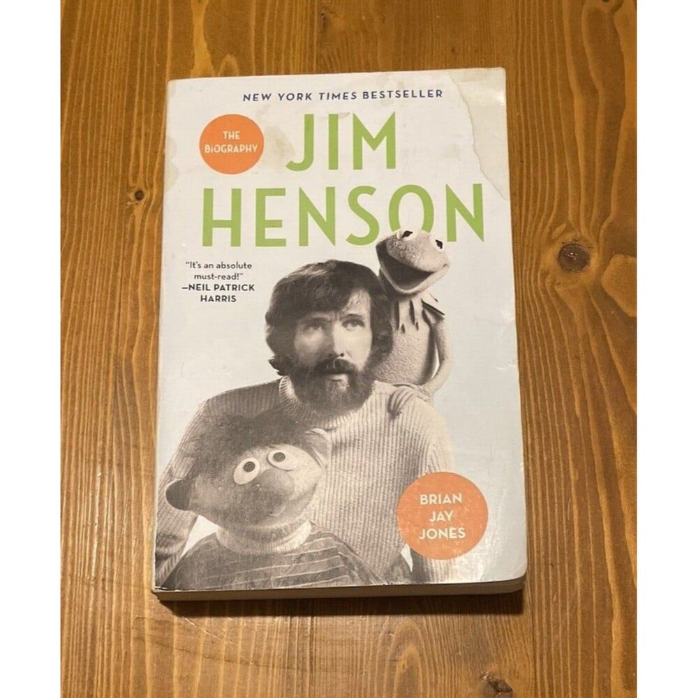 Jim Henson: The Biography Brian Jay Jones Book The Muppet Show Creator TV Books